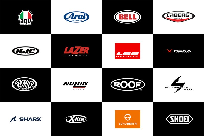 Main helmet brands